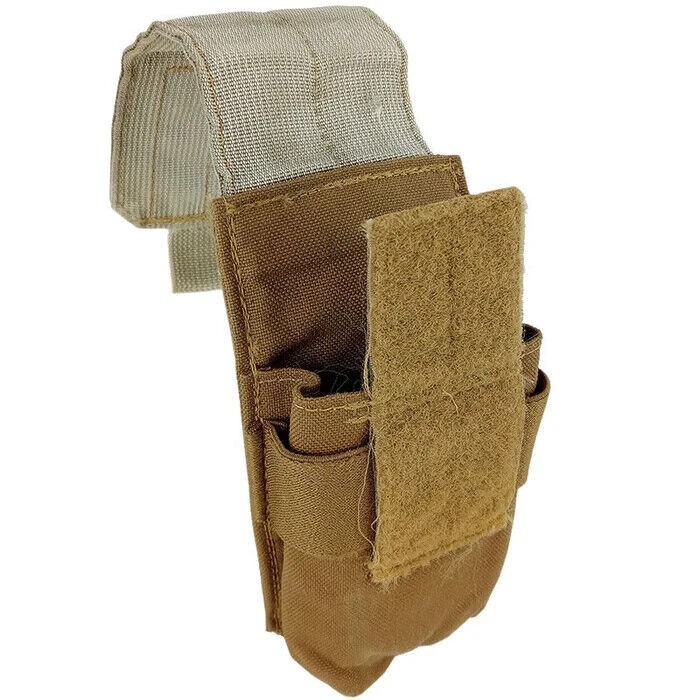 4 Pack USMC Marine Corps Single Double Mag Pouch Coyote Brown