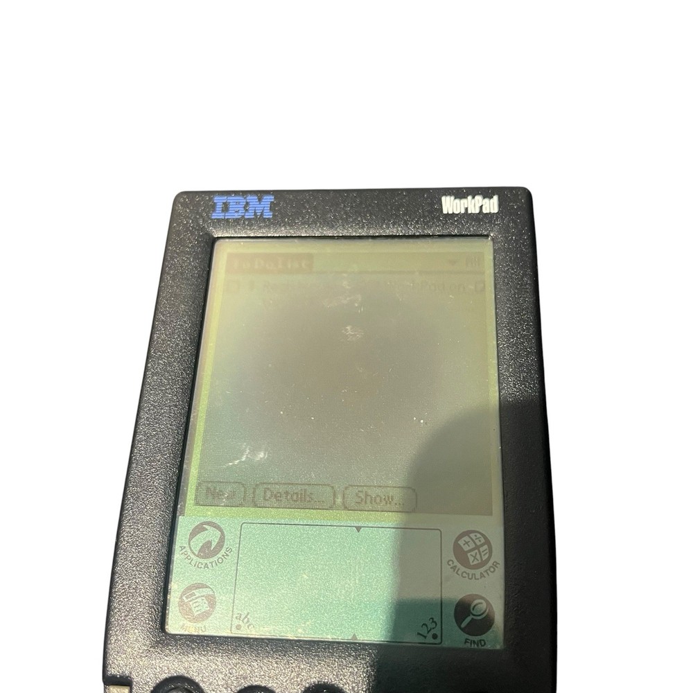 IBM WorkPad 8602-20X PDA – Vintage – Working Tested