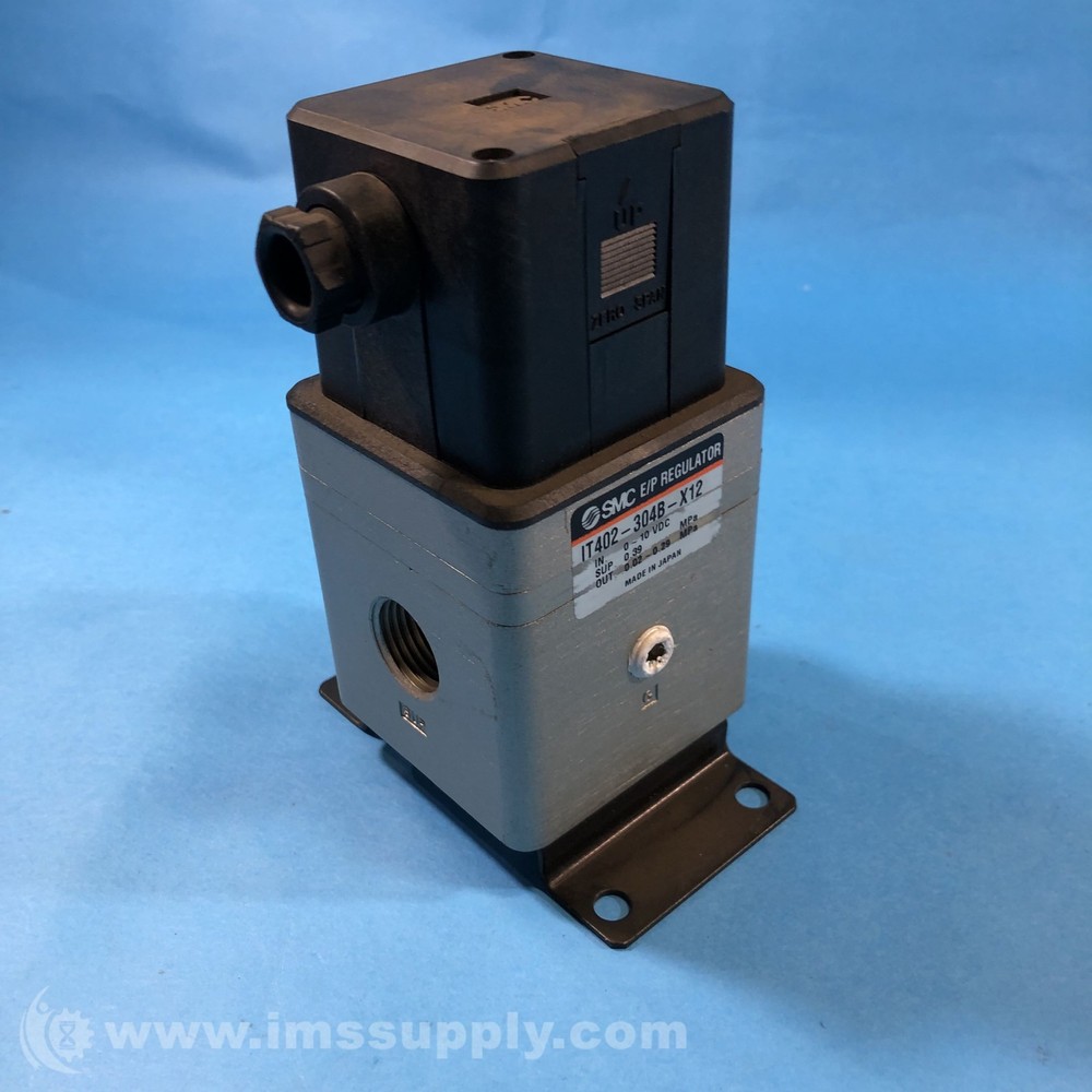 SMC IT402-304B-X12 Electro-Pneumatic Regulator USIP