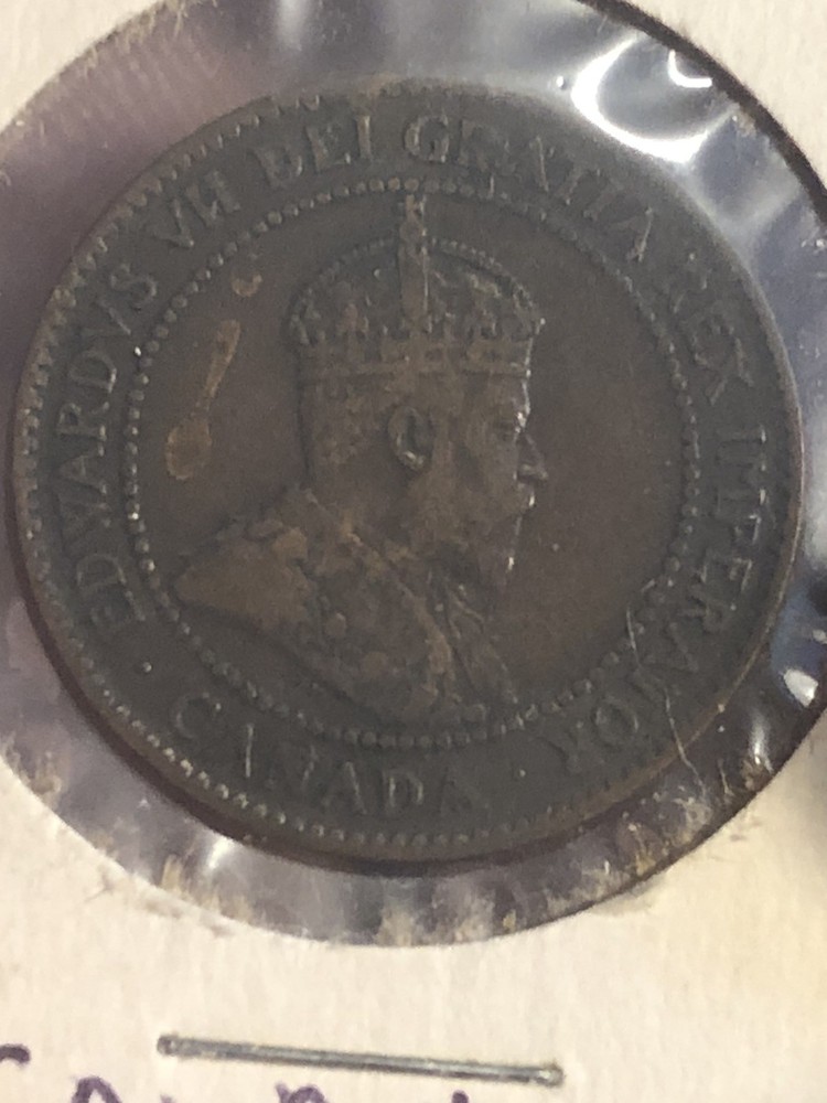1903 Canada Cent KM# 8 Circulated Condition