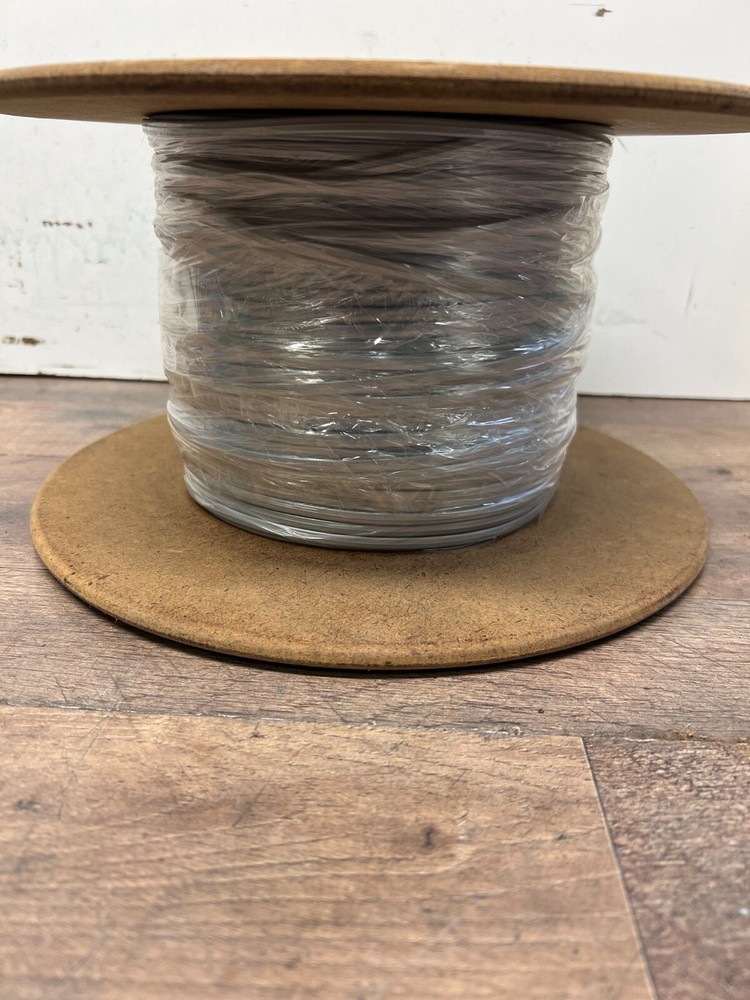 Flat Telephone Line Coed 4 conductor silver