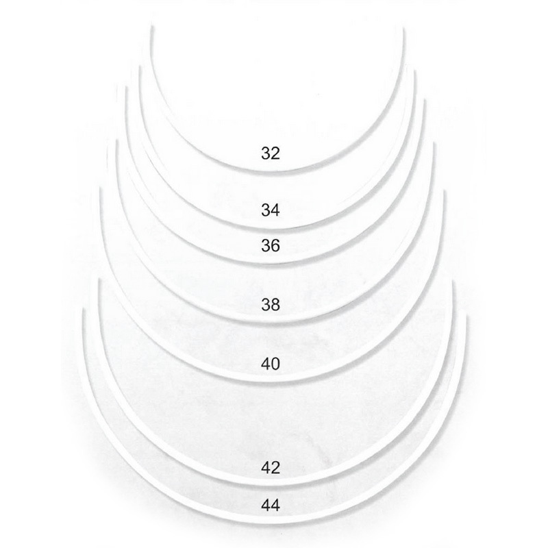 Bra Making Supplies Plastic Bra Underwires Size 42