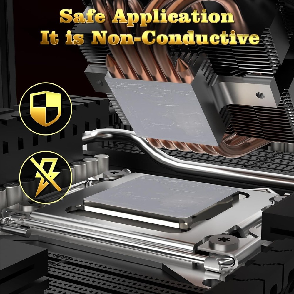 High Performance 4g Thermal Paste for CPUs & GPUs - Safe & Durable Formula