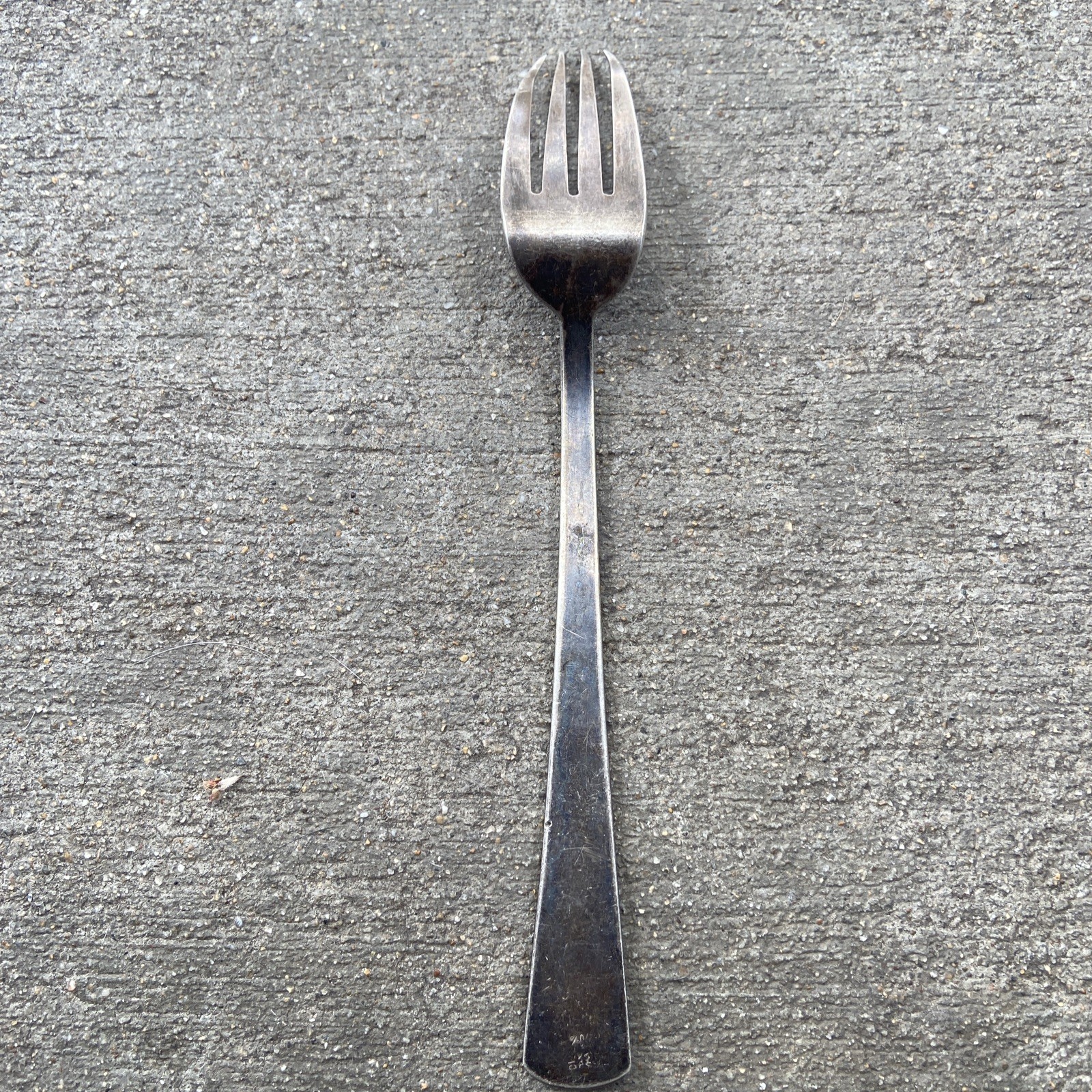 Vintage Korean 70% Sterling Silver Fork
