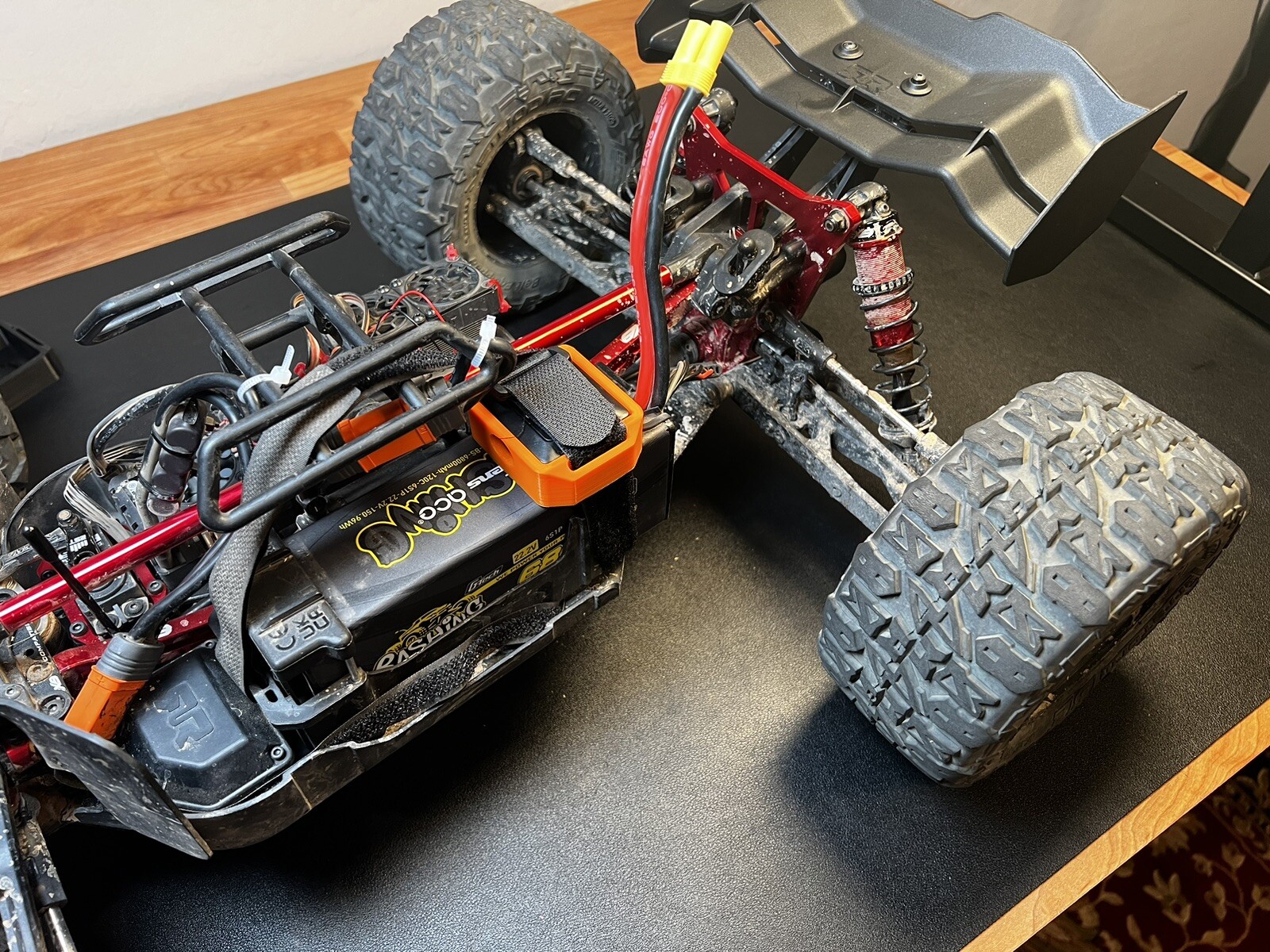 SKYRC GNSS GPS GSM020 Performance Analyzer Mounting System With USB Port Orange