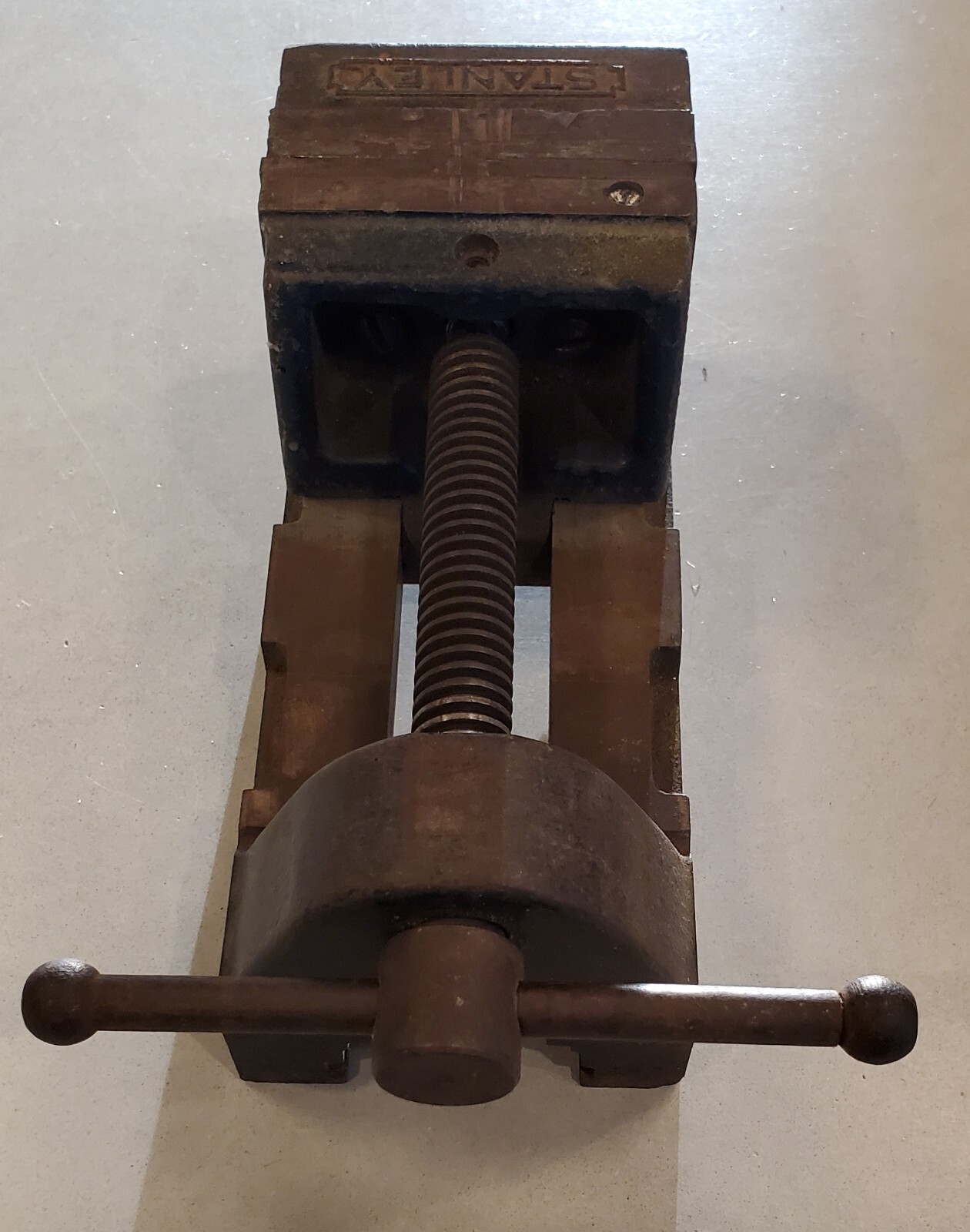 STANLEY No. 993A 3 in. Drill Press Machinist Vise. Vintage