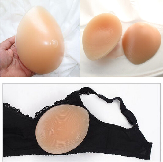 Waterdrop Silicone Breast Form Bra Insert Fake Boob for Mastectomy 1pc
