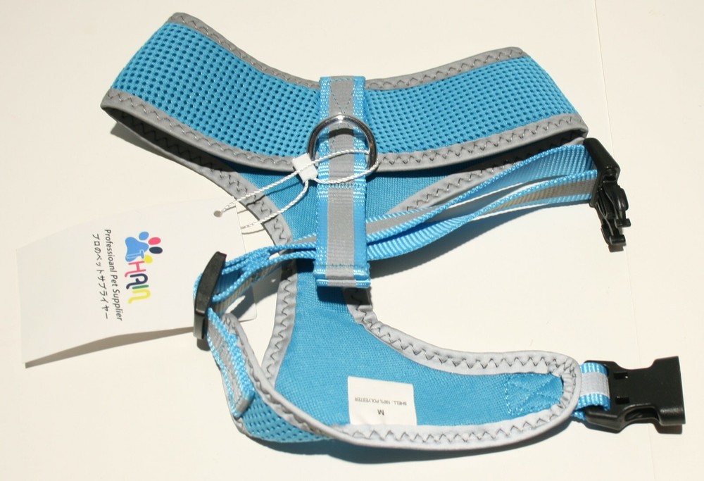 Thain Dog Cat Harness MEDIUM Mesh Reflective Lightweight Adjustable