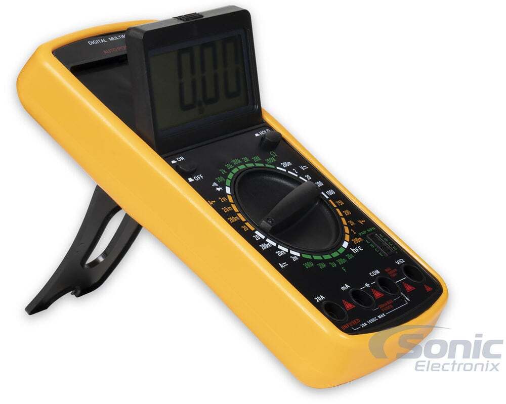 Belva BAMMD3 Nine Function Digital Multimeter with 18 Gauge Test Lead