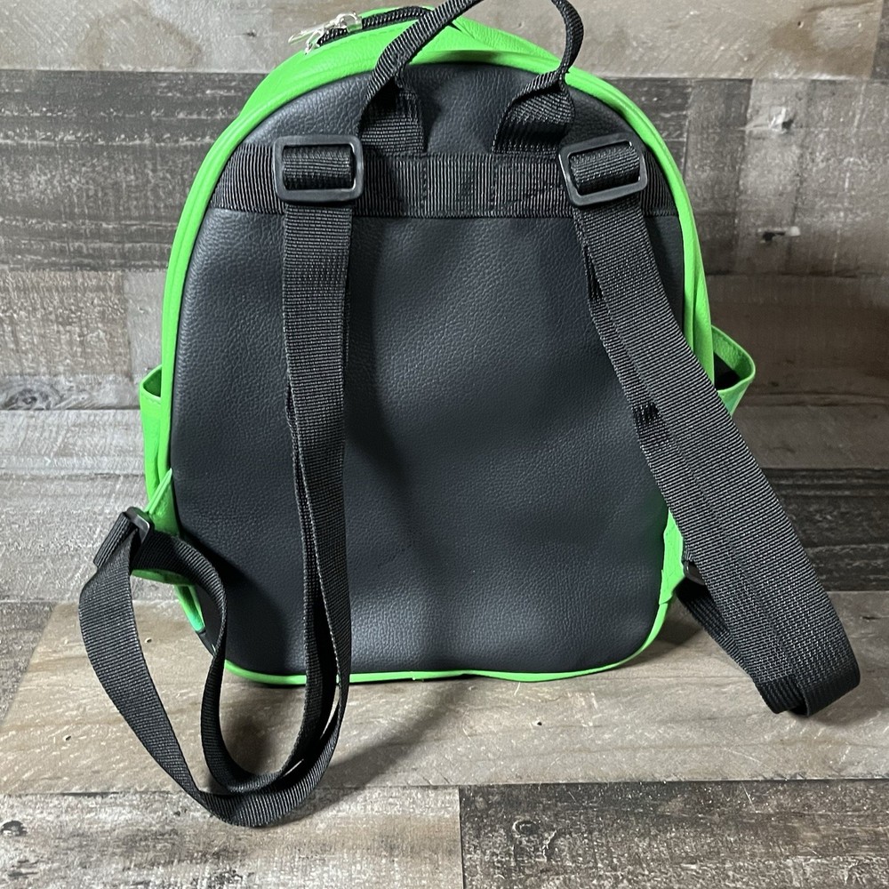 Minecraft Creeper TNT Mini Backpack With Charm & Side Beverage Pocket