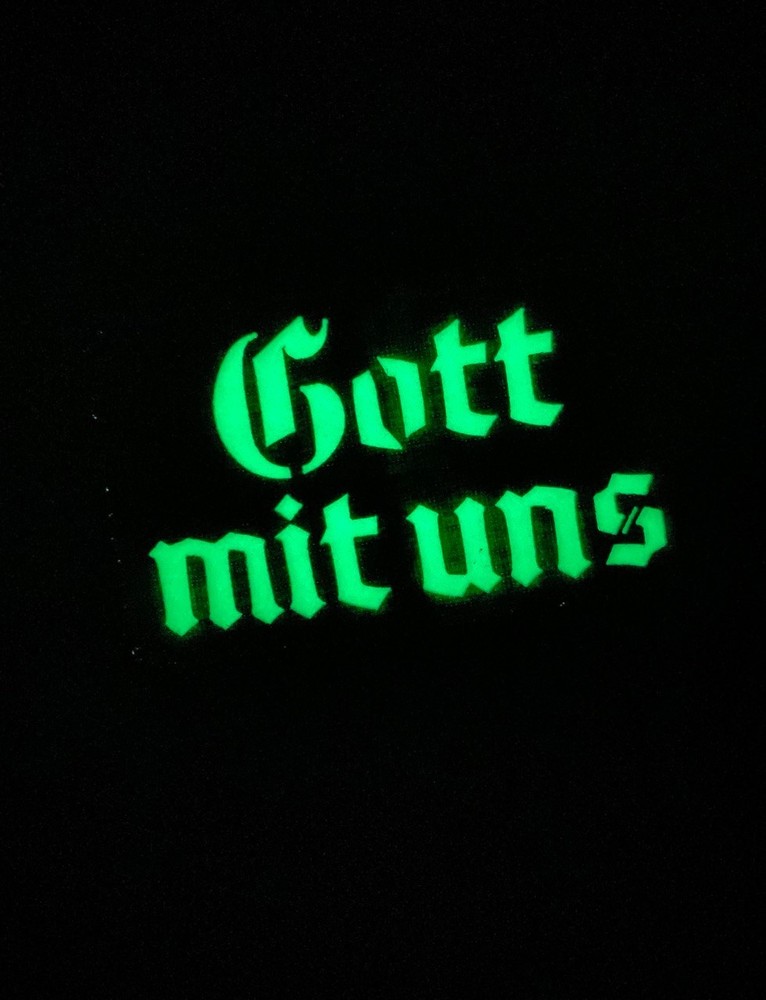 Tactical military morale patch "Gott mit uns"