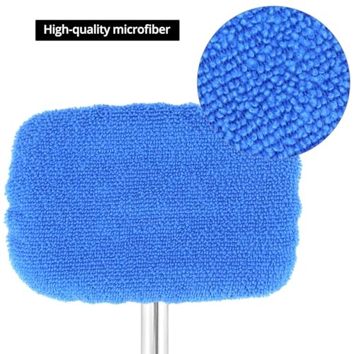 20 Pack Car Care Microfiber Cloths, Windshield Cleaner Microfiber Pads