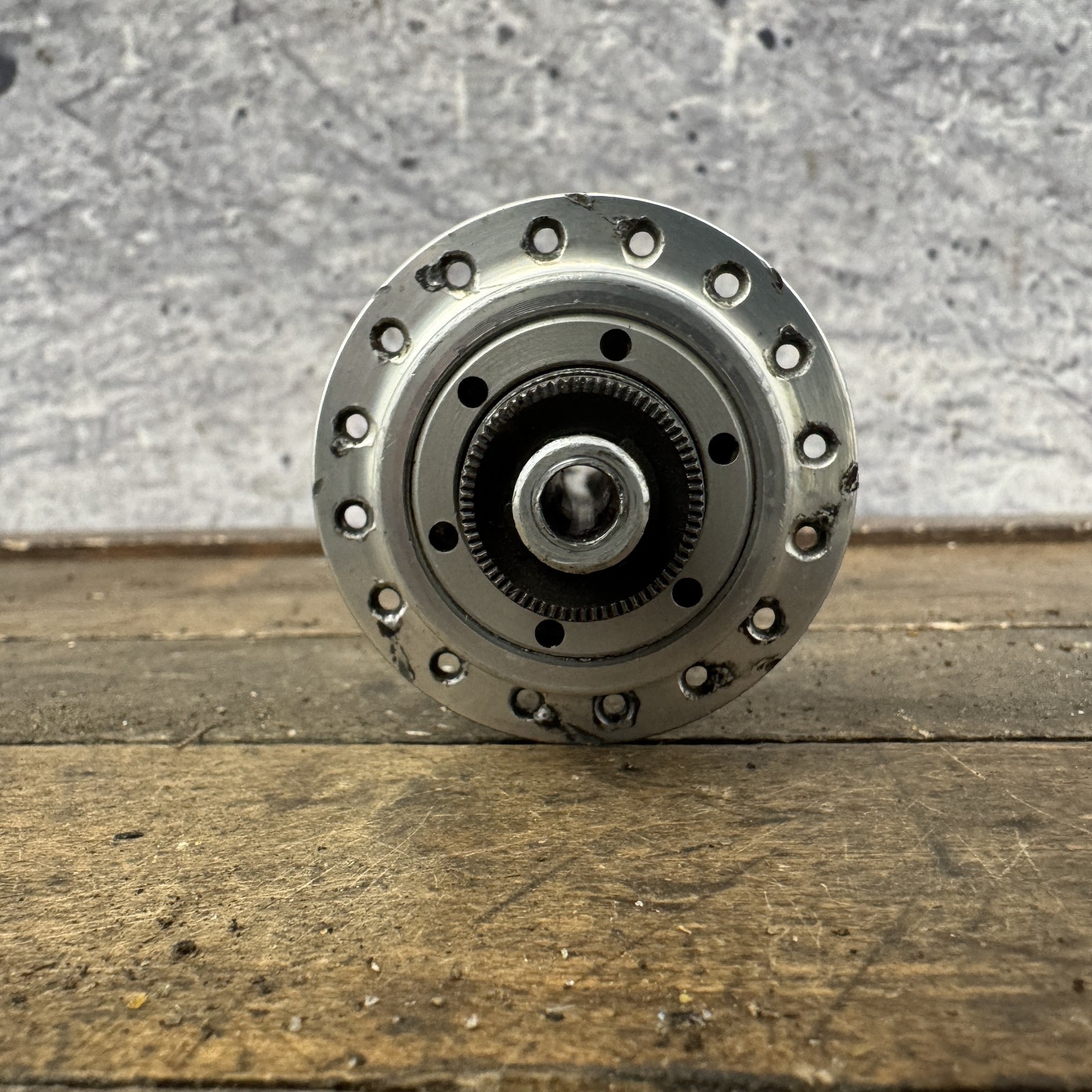 Vintage Mavic 500 Rear Hub 32H BSA Threaded Freewheel Road Bike Hub 126mm