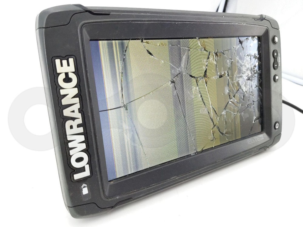 LOWRANCE ELITE 9 TI BOAT MULTIFUNCTION FISHFINDER CHARTPLOTTER DISPLAY SCREEN