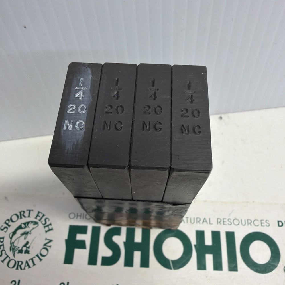 OSTER 1/4" 20 NC PIPE DIES