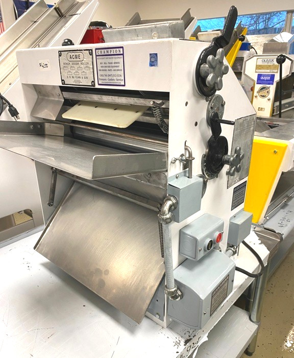 Dough Roller/ Acme R-11/ 20"  Countertop/ 4 Rollers/ Double Pass
