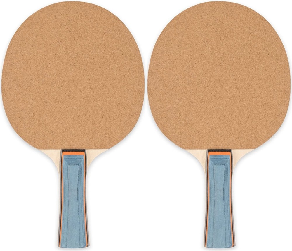 Table tennis paddle set