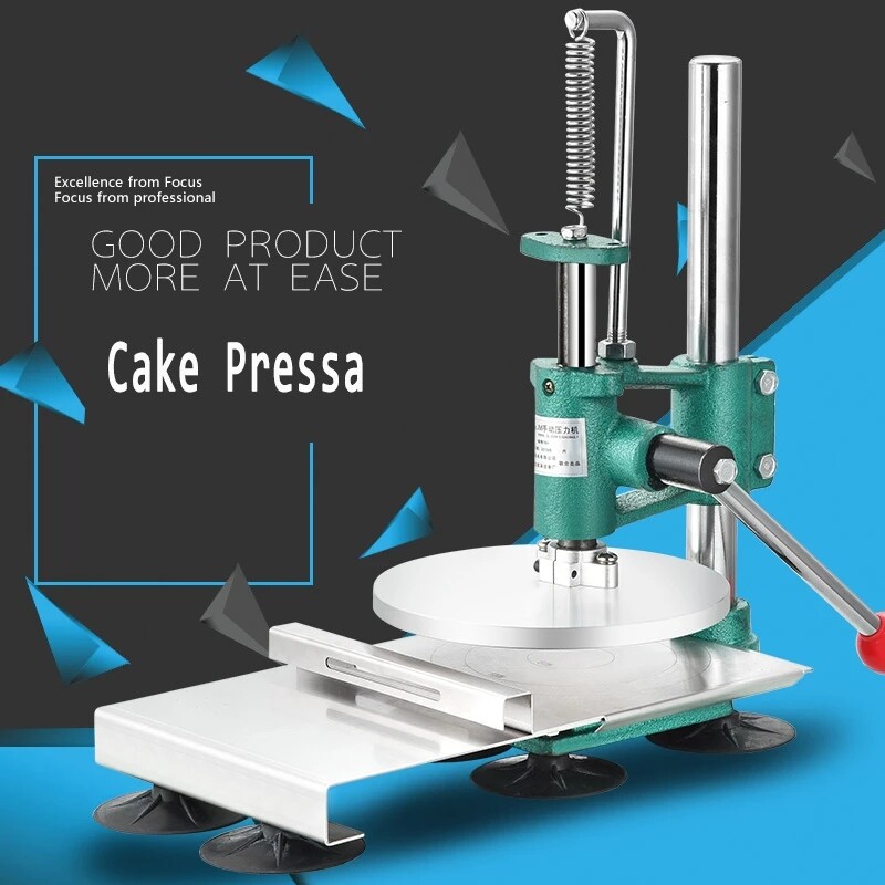 Manual Pizza DoughPress Machine Press Dough Roller Sheeter Chapati pressing