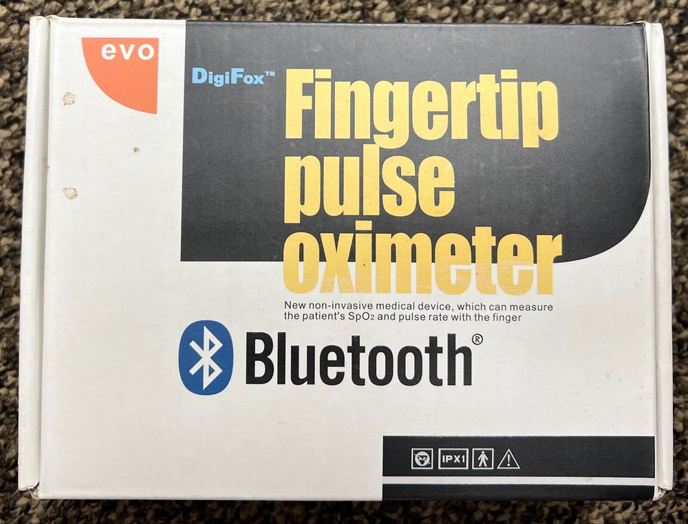 Finger Pulse Oximeter, DigiFox, Bluetooth