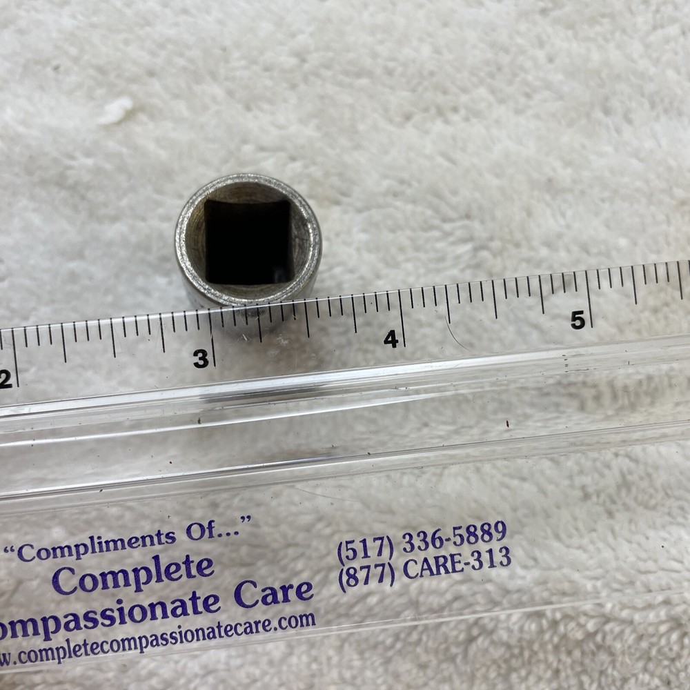 Powr-Kraft 7/16 Socket With 1/2 Drive