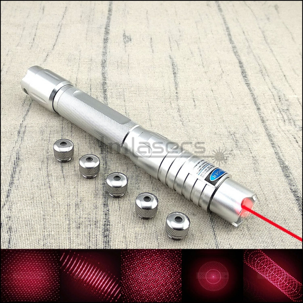 LMRO1 Adjustable Focus 650nm Laser Pointer Pen Red Light Visible Beam