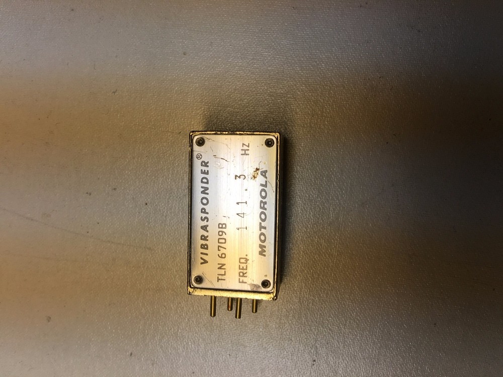 Motorola PL Vibrasender Vibrasponder Reed CTCSS