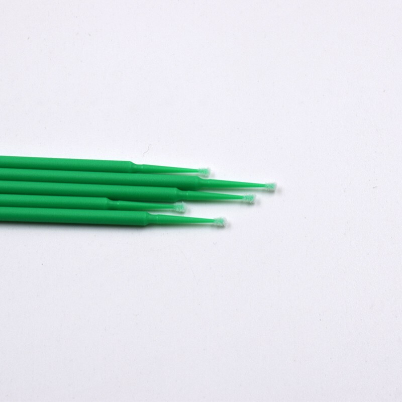 100Pc Applicators Bendable Micro Brush Tooth Dental Disposable Materials Green