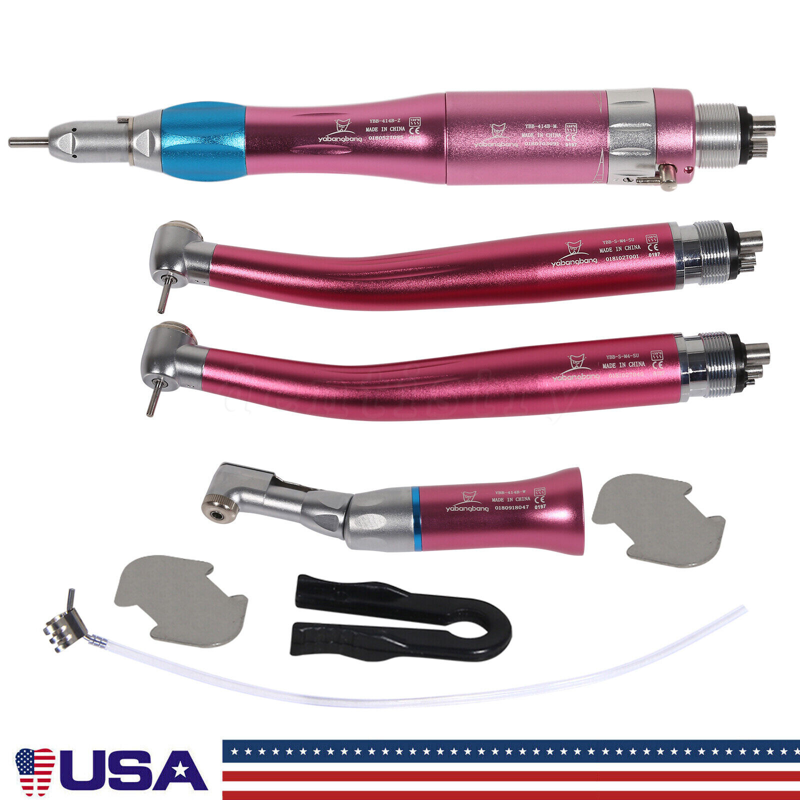 NSK Pana Max Style Dental High/Low Speed Air Turbine Handpiece 2HOLE/4HOLES Pink