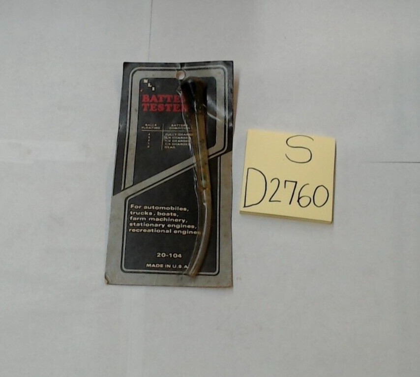 Pocket Battery Tester 20-104