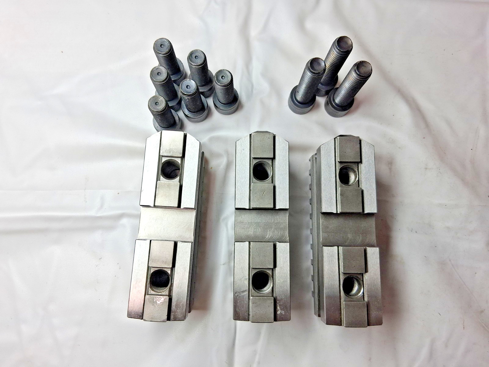 Bison Master Hard Lathe Chuck Jaw 3PC Set 7-885-312