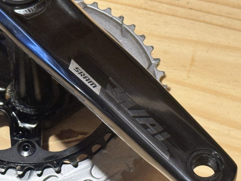 Sram Rival D1 48/35 172.5 Crankset Power Meter
