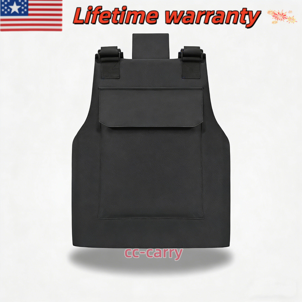 Armor Tactical Jacket Guard Security Kit Body Bulletproof Vest Front Back Plates
