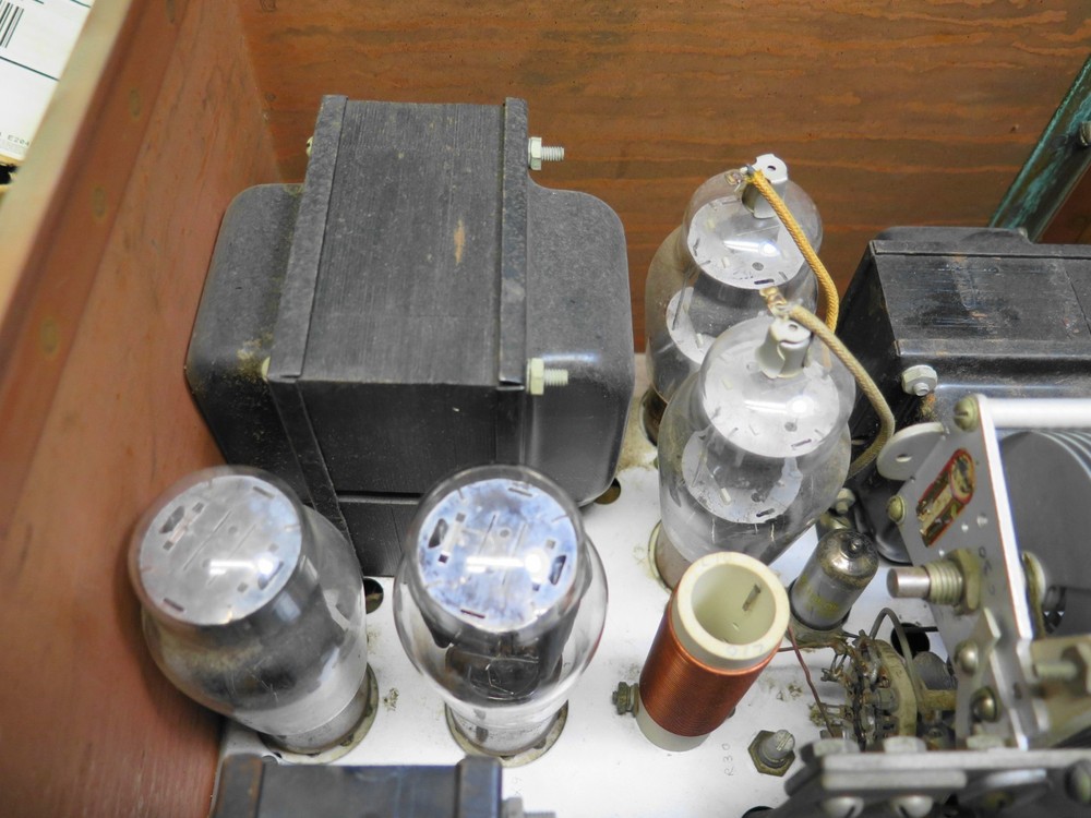 Johnson Viking II - Tube Ham Radio Transmitter - Copper Plated Interior