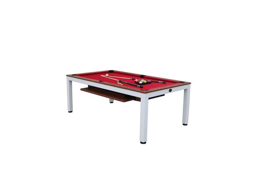 Playcraft Glacier 7' Pool Table with Dining Top