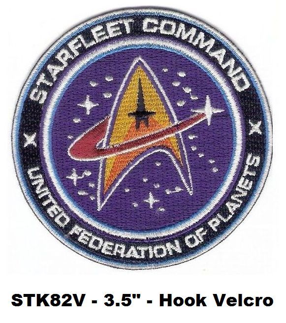 STAR TREK STARFLEET COMMAND VEL-KRO PATCH - STK82V