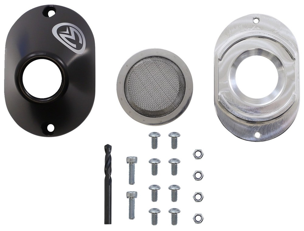 Moose Spark Arrestor Black End Cap (1861-1624)