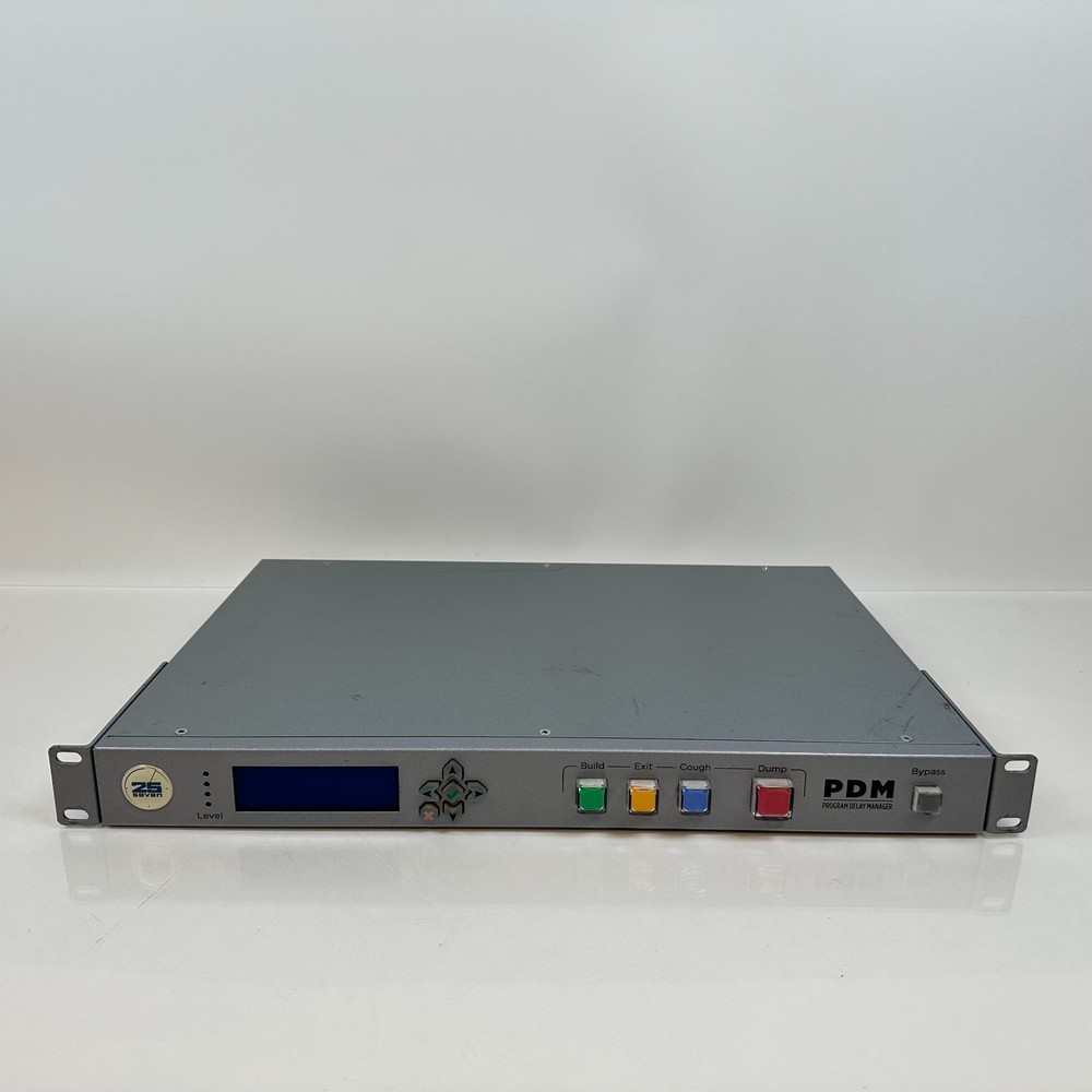 PDM-A Program Delay Manager by 25-Seven Systems / The Telos Alliance; AS-IS