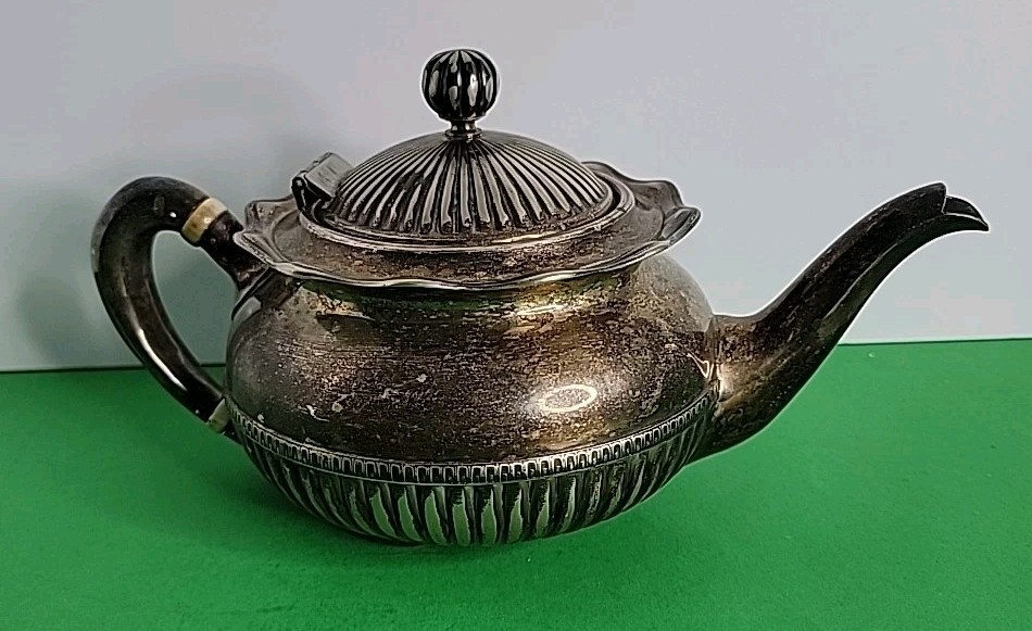 Gorham Silver Soldered Teapot - Untouched - 0740