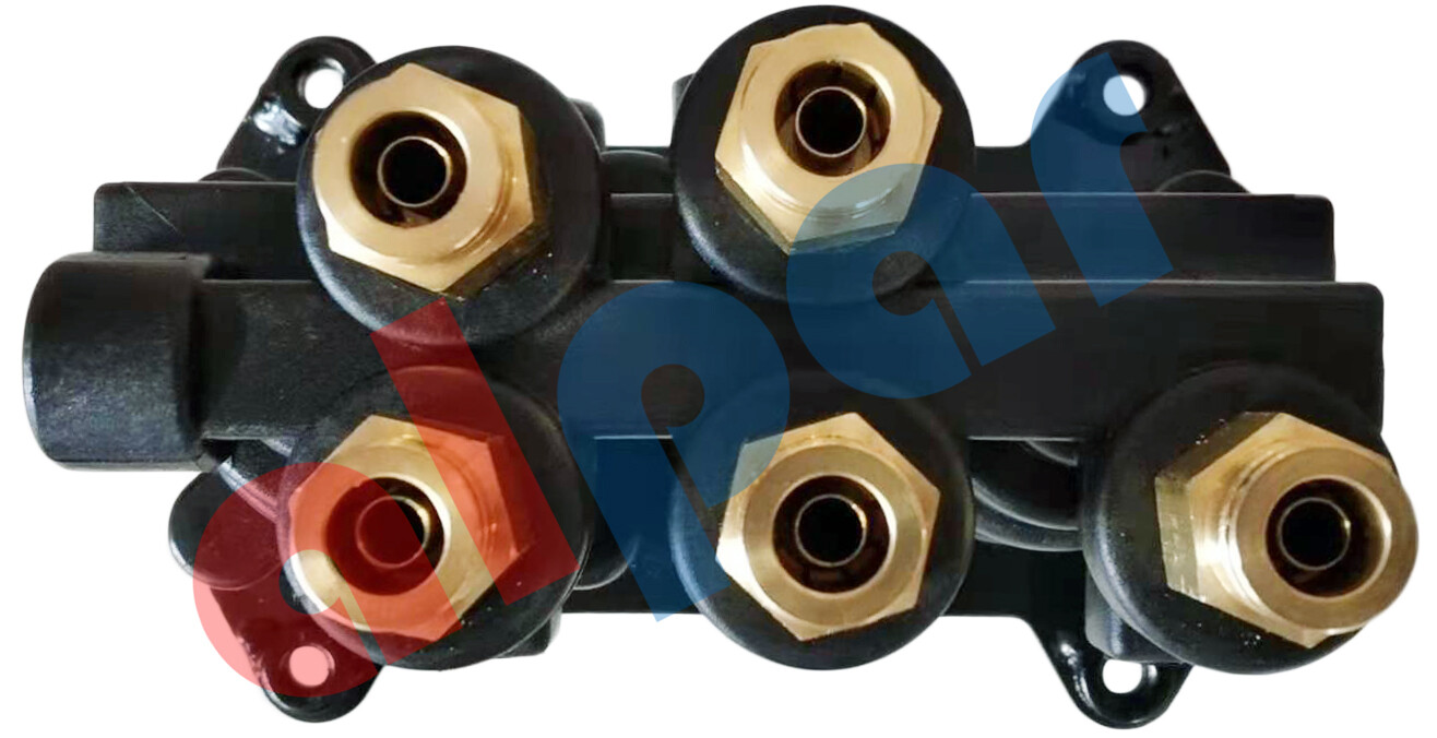 MV3 w/ 3/8in. PTC Fittings Dash Control Valve Ref: 800036, 1/4 in. Mounting Hole