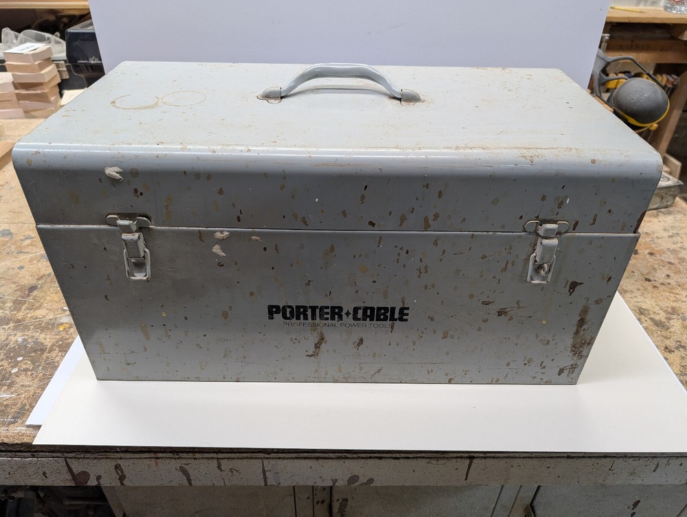 Porter Cable hinge butt template with porta-plane