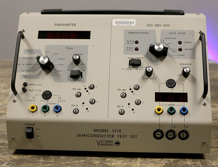 Vu-Data Corporation 5110 Semiconductor Component Tester Test Set