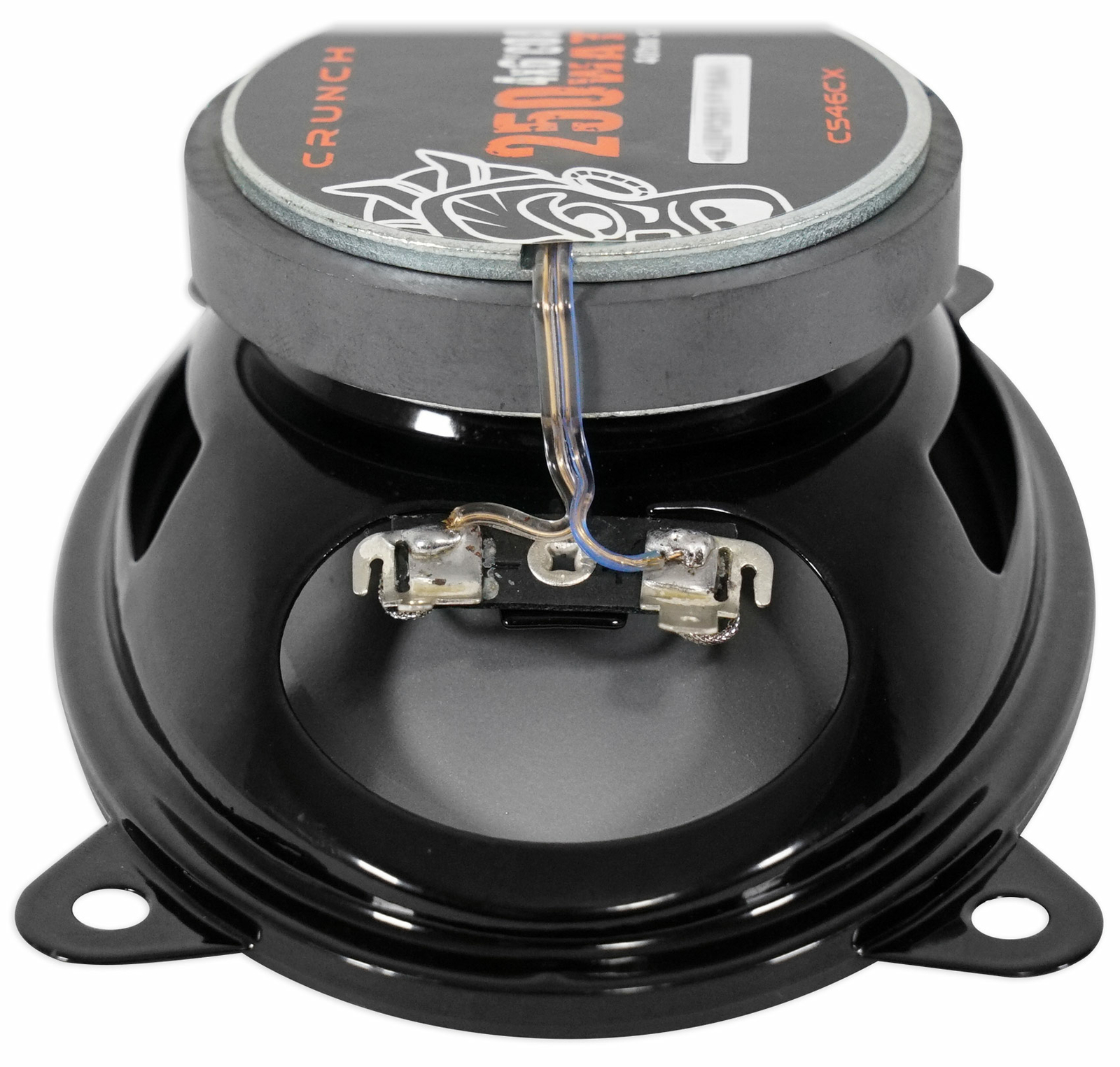 Pair Crunch CS46CX 250 Watt 4 x 6" 2-Way Coaxial Car Audio Speakers