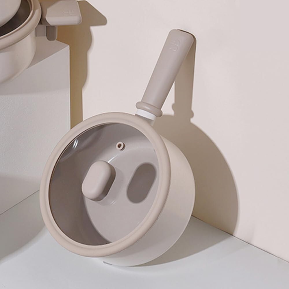 Chou Chou Kitchen Essential 8-Pieces Cookware Set with Lid, Ceramic Coating