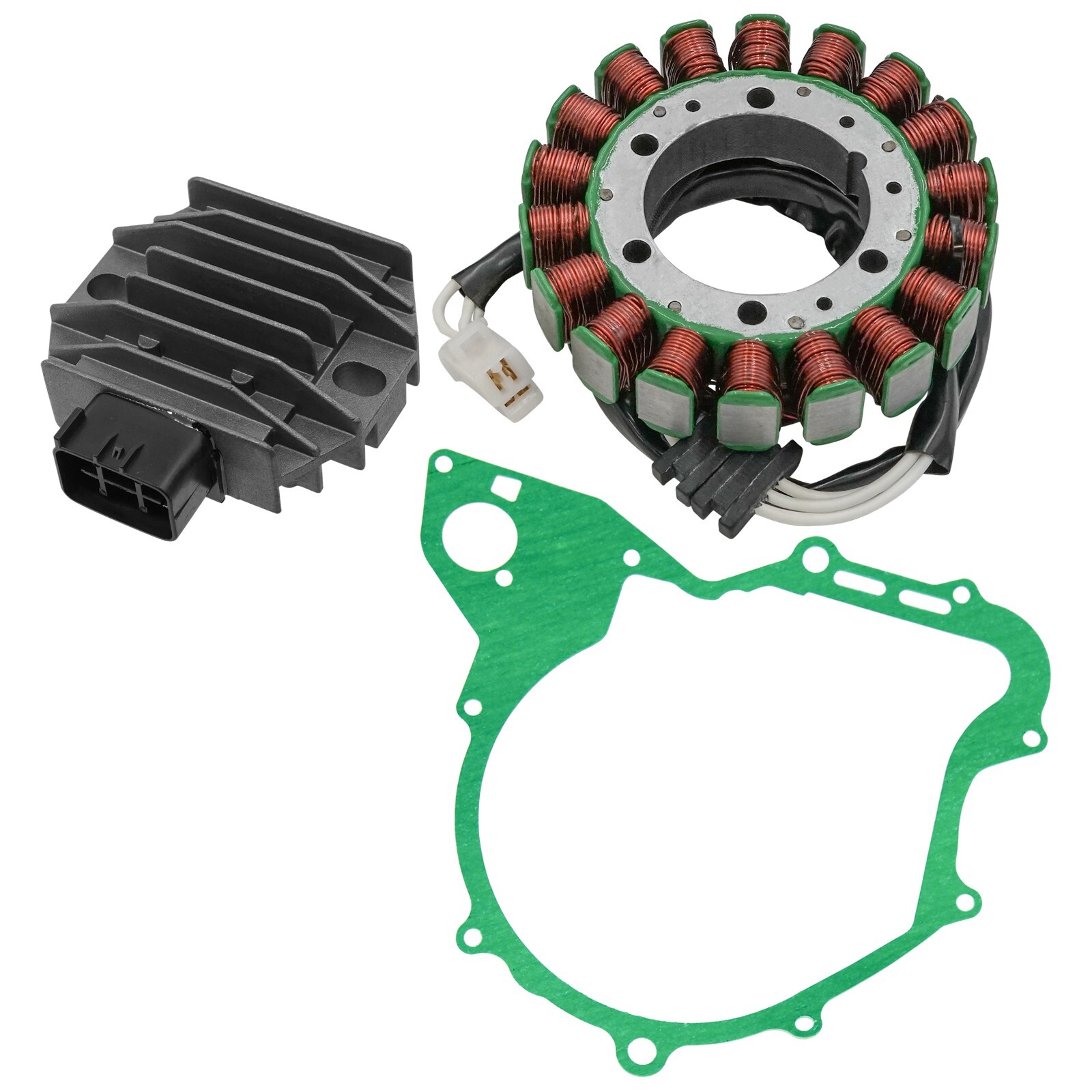 Stator Regulator Rectifier W/Gasket for Yamaha V-Star 650 Classic XVS650 1998-00