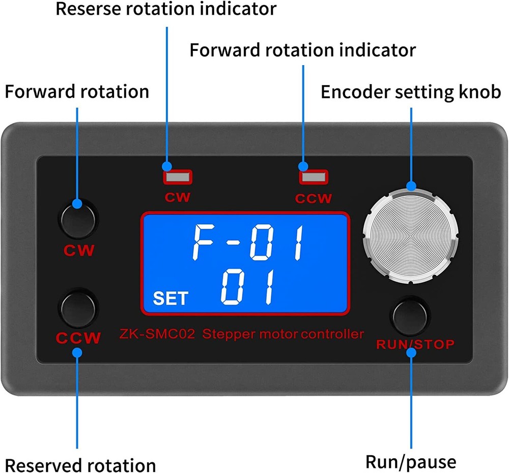 17/23 Stepper Motor Controller Module Stepper Motor Speed Controller Driver