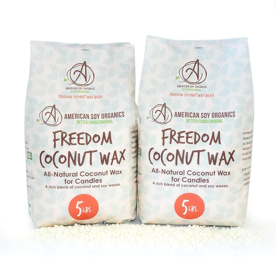 Coconut Soy Wax Beads for Candle Making - Natural Candle Making Supplies