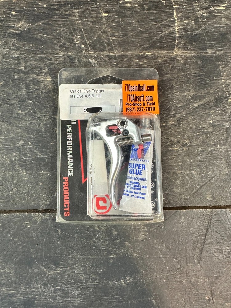 Critical trigger for Dye UL Silver