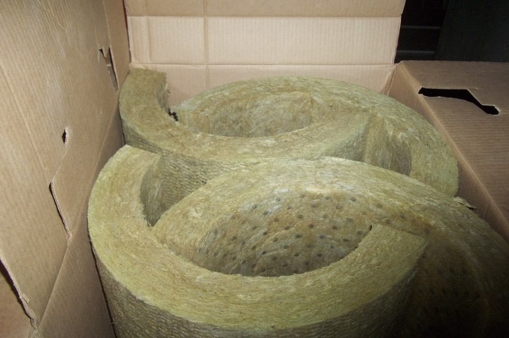 Roxul Techton 1200 Pipe Insulation 12"x2.5" 6.56 Linear ft