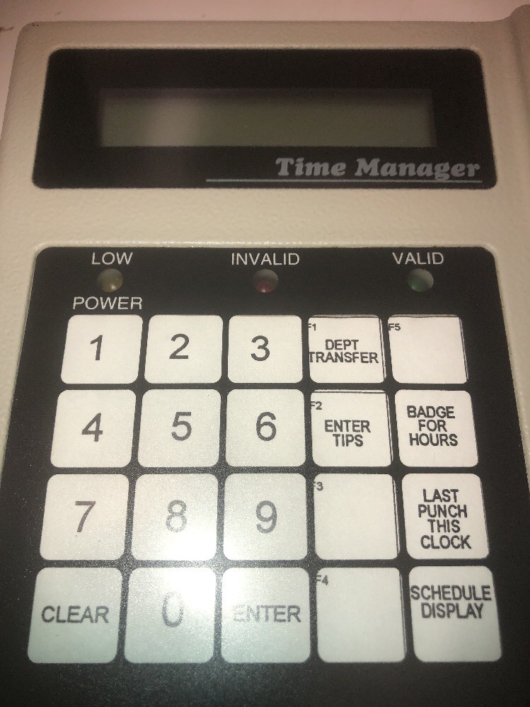 ATS ACCU TIME SYSTEMS SERIES 100