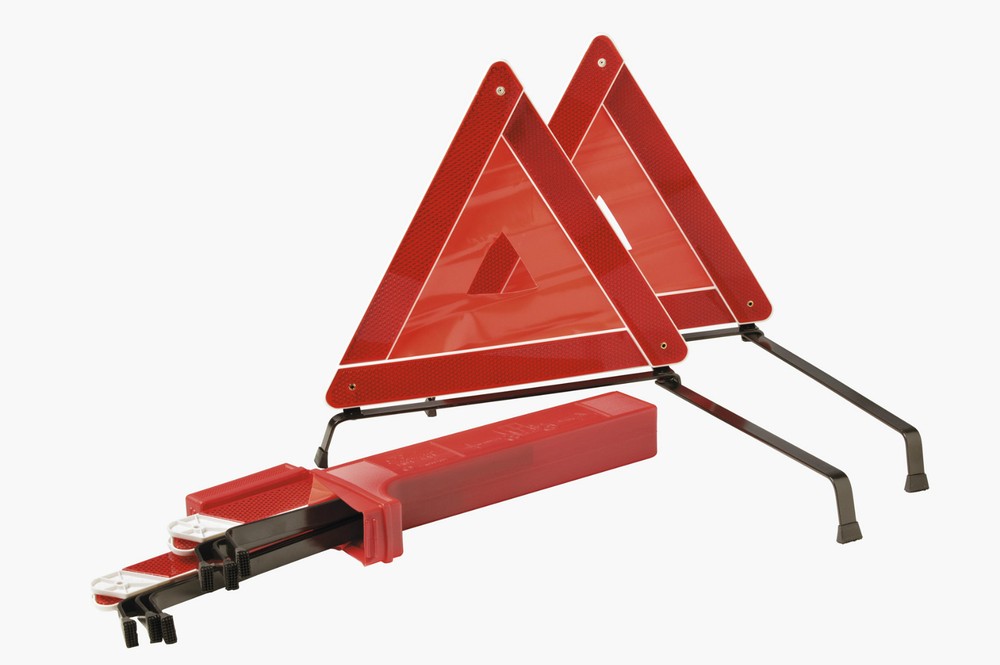 Sumex Car Breakdown & Travel O.E.M Quality Emergency Red Warning Triangle & Case